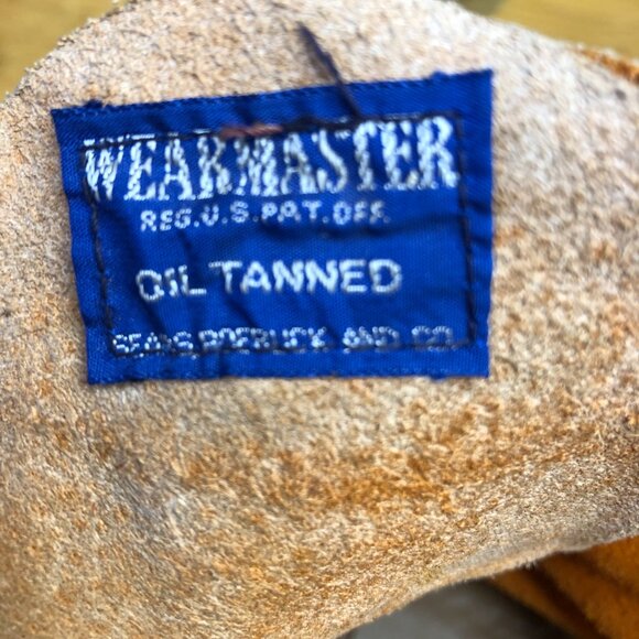 Vintage Workboots Lineman Mens 8 Womens 9 9.5 Leather Laces Work USA - Picture 9 of 11